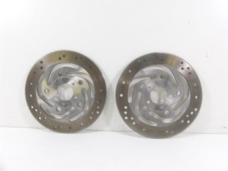 2002 Harley Touring FLHRCI Road King Front Brake Rotor Discs 44136-00 44156-00 {{ shop.shopifyCountryName }} - Mototech271
