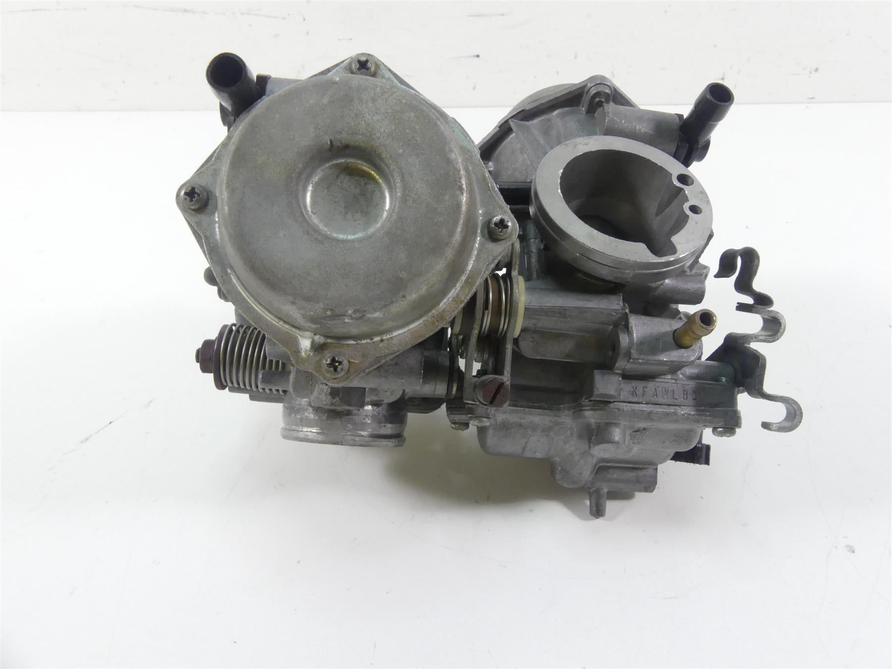1998 Honda Shadow VT1100T Keihin Carburetor Carb Set - Tested 16100-MBC-670 {{ shop.shopifyCountryName }} - Mototech271