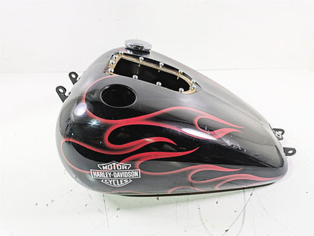 2007 Harley FXDWG Dyna Wide Glide Fuel Gas Petrol Tank - Dented 61586-04B {{ shop.shopifyCountryName }} - Mototech271