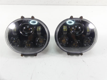 2011 Harley Touring FLTRU Road Glide Led Headlight Head Light Lamp Set - Read {{ shop.shopifyCountryName }} - Mototech271
