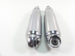 2009 Harley Dyna FXDF SE CVO Fat Bob Rear 12" Chrome Shock Damper Set 54608-04 | Mototech271