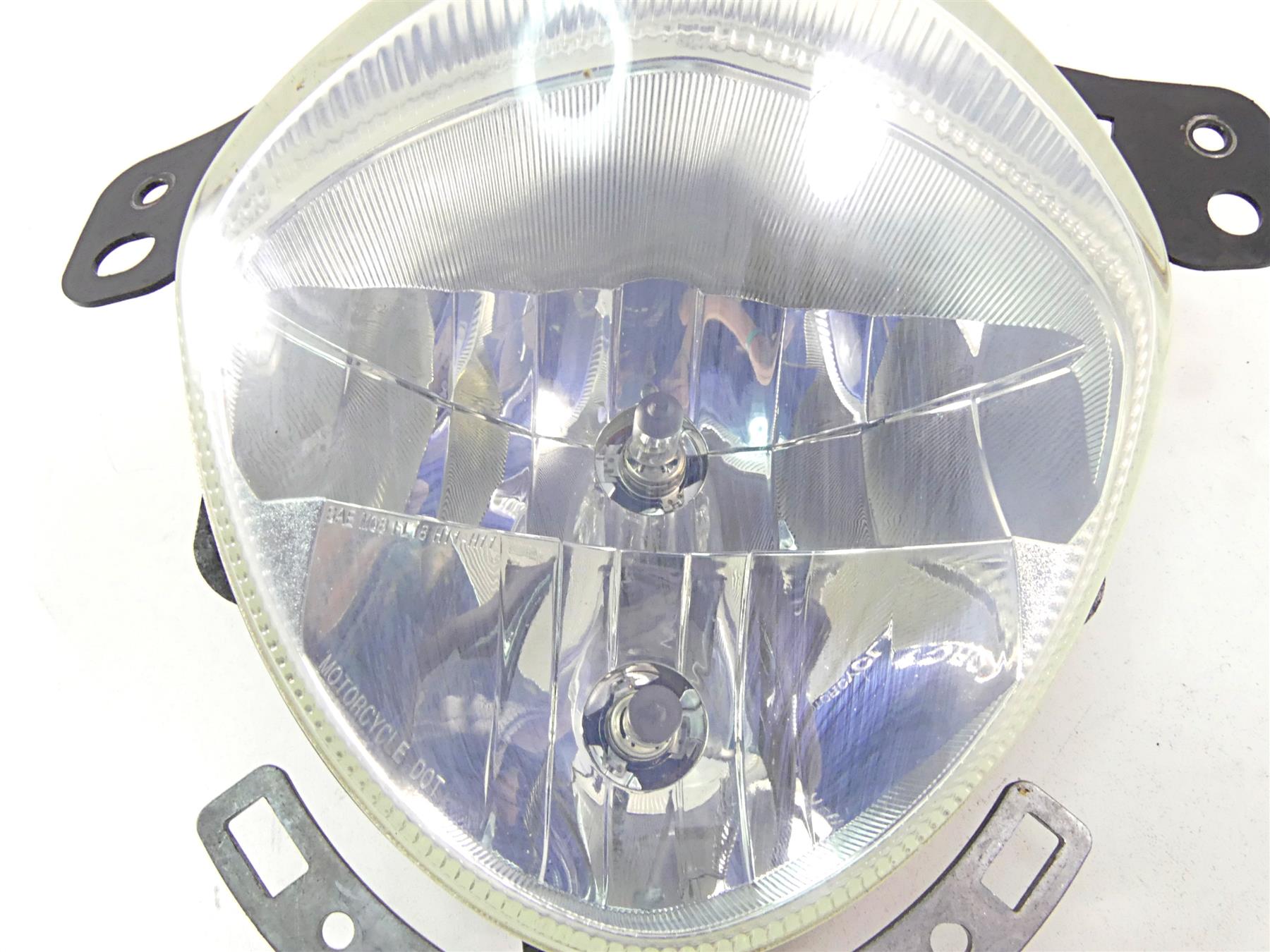 2011 Victory Cross Country Headlight Head Light Lamp + Adjuster -Read 2411699 {{ shop.shopifyCountryName }} - Mototech271