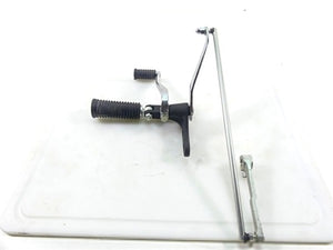 2010 Harley FXDF Dyna Fat Bob Front Left Oem Forward Footpeg & Shifter 33693-03 | Mototech271