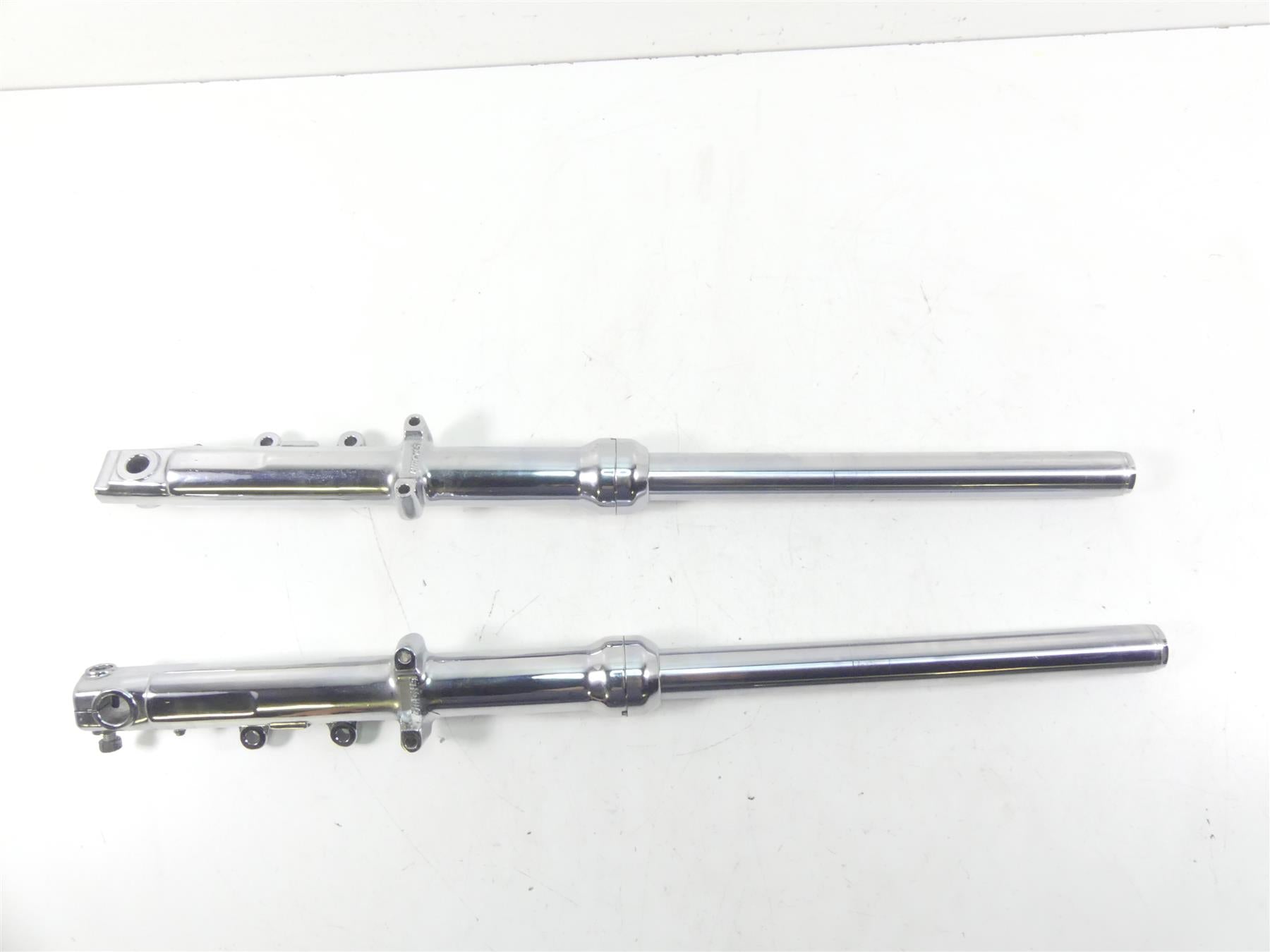 2000 Harley Dyna FXR4 CVO Super Glide Dual Caliper Front Forks 39mm 46188-99 {{ shop.shopifyCountryName }} - Mototech271