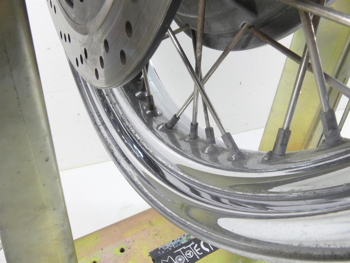 2001 Moto Guzzi California Sp 1100 Straight 17x3.5 Rear Wheel Rim GU03630640 {{ shop.shopifyCountryName }} - Mototech271