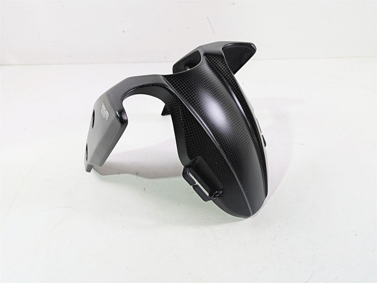 2013 Ducati Hypermotard 821 SP Lower Front Fender Carbon Fiber 56411051AA {{ shop.shopifyCountryName }} - Mototech271