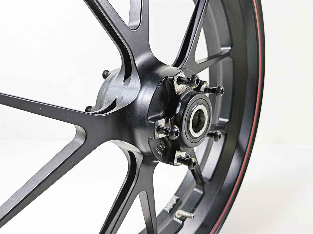 2011 Ducati Streetfighter 1098 S Front Wheel Rim 17x3.5 Marchesini Forged 50121151AB {{ shop.shopifyCountryName }} - Mototech271
