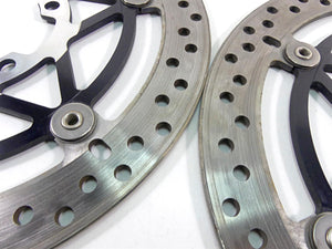 2022 Triumph Speed Triple 1200 RS Front Brake Disc Rotor Set 553miles T2022113 | Mototech271