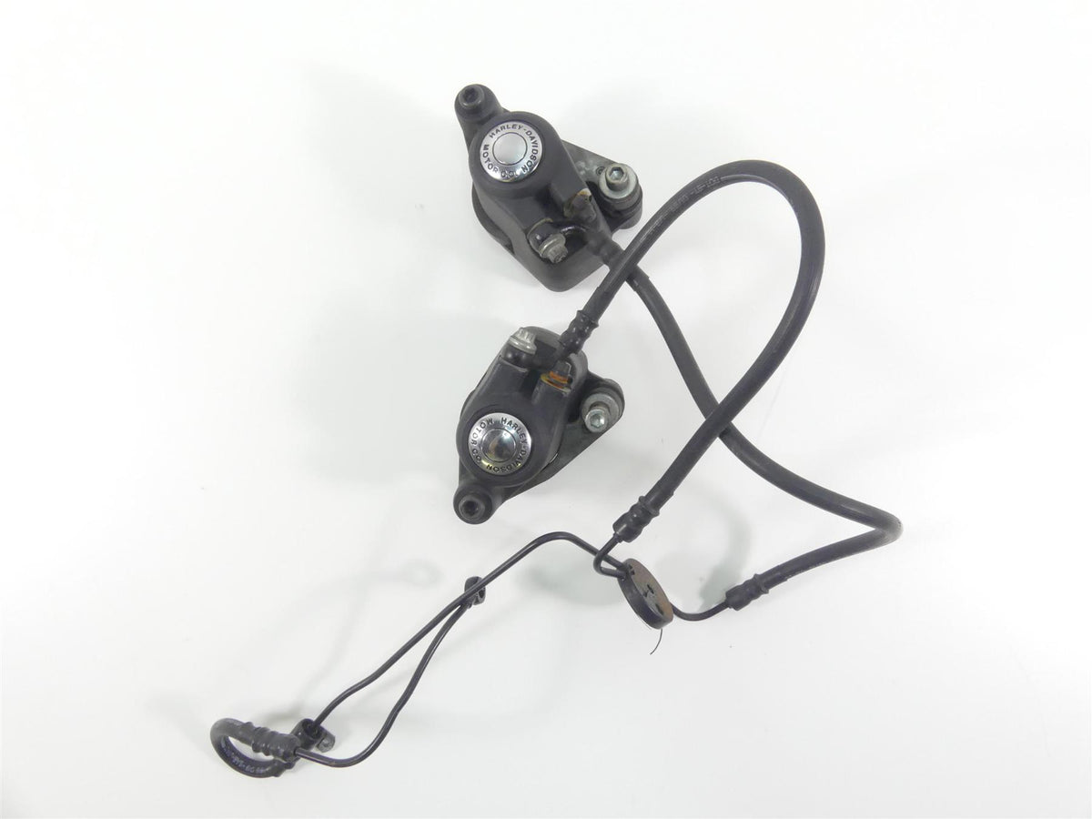 1999 Harley Dyna FXDL Low Rider Front Dual Brake Caliper Set 44023-83C 44046-84C {{ shop.shopifyCountryName }} - Mototech271