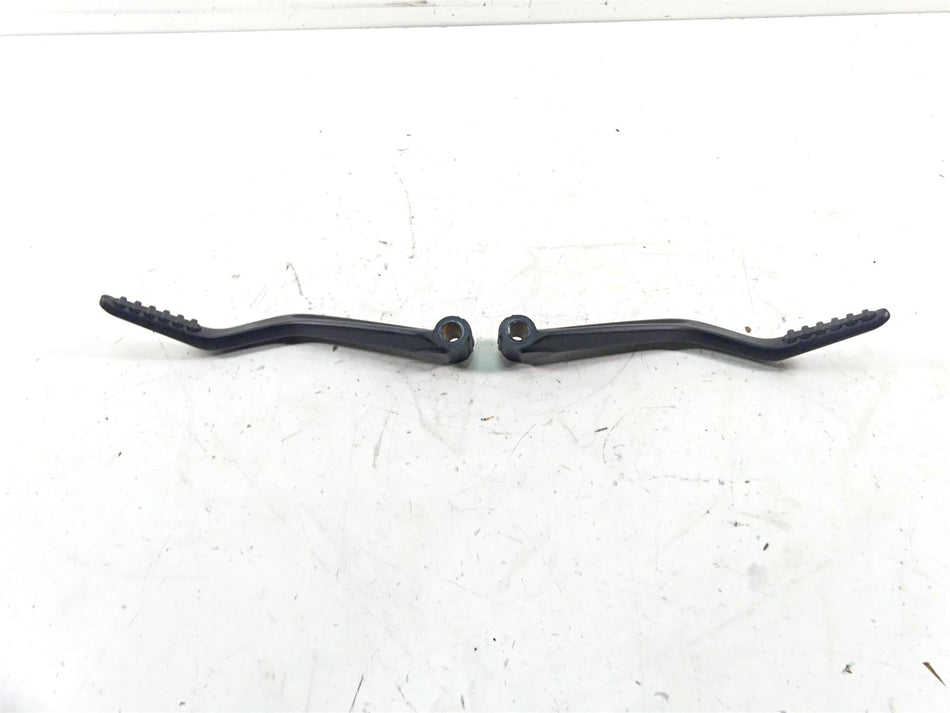 2013 Ducati Diavel Red Rear Passenger Footpeg Foot Peg Set 46520671A 46520661A {{ shop.shopifyCountryName }} - Mototech271