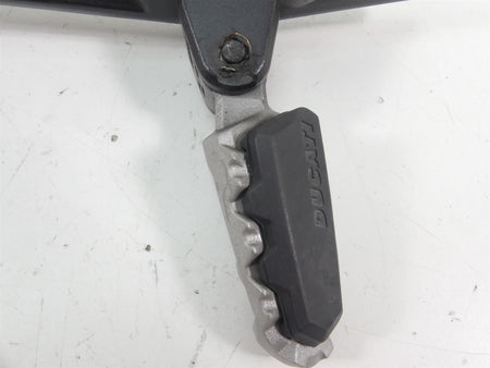 2018 Ducati Hypermotard 939 SP Left Footpegs + Mount & Shifter 82412111AA {{ shop.shopifyCountryName }} - Mototech271