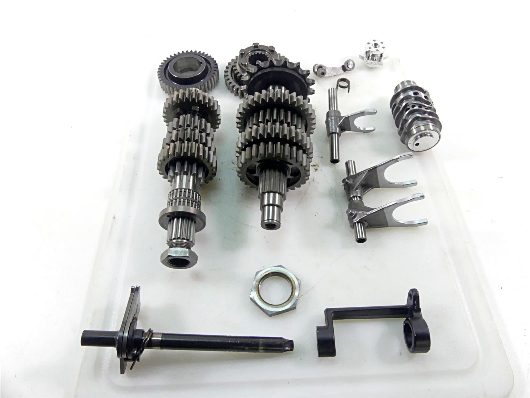 2016 KTM 1290 Super Duke R Transmission Gear Shift Drum Forks Set 60333001000 {{ shop.shopifyCountryName }} - Mototech271
