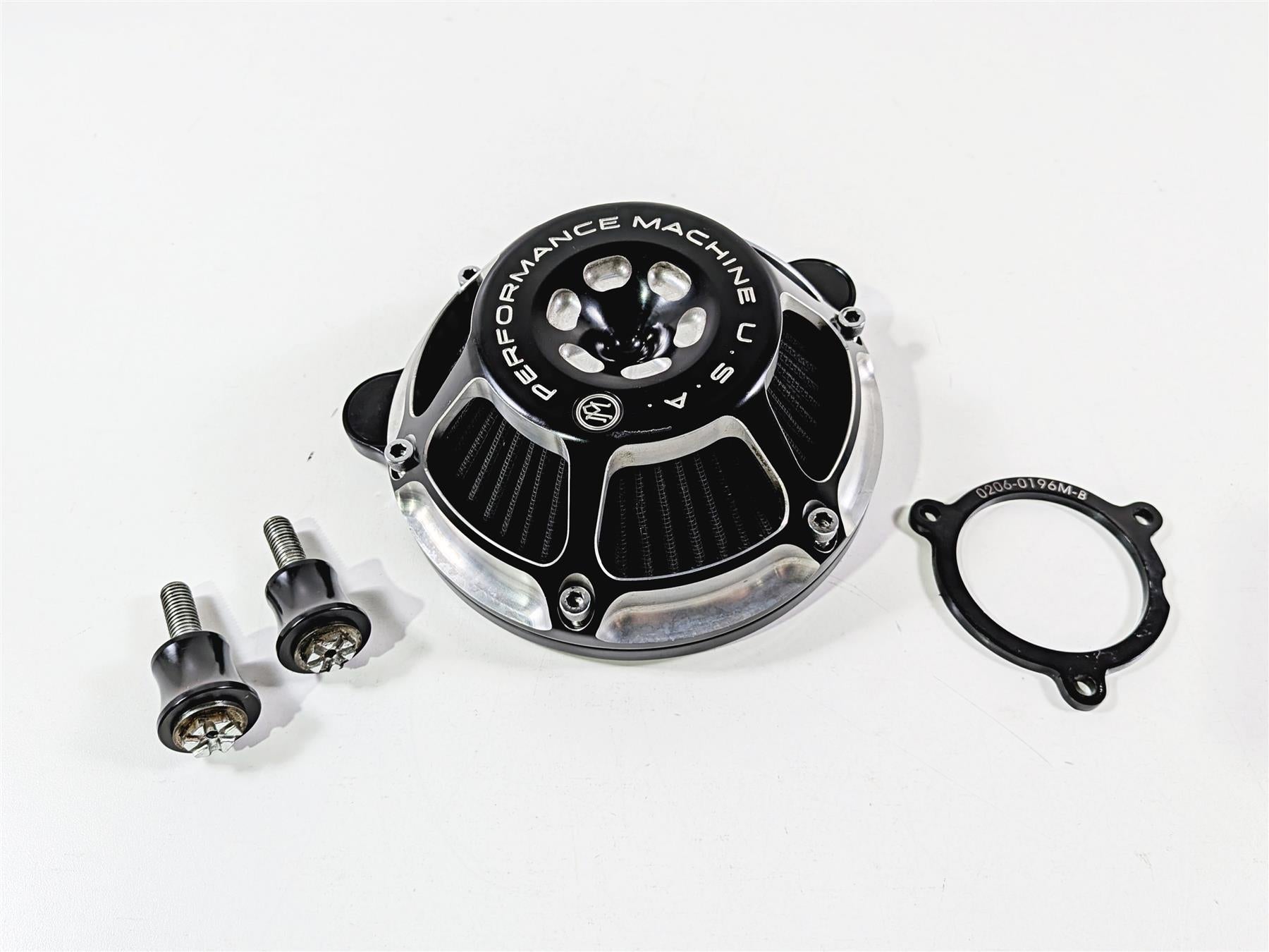 2017 Harley Touring FLHXS Street Glide Performance Machine MAX HP Air Cleaner Kit Black Contrast 577435 {{ shop.shopifyCountryName }} - Mototech271