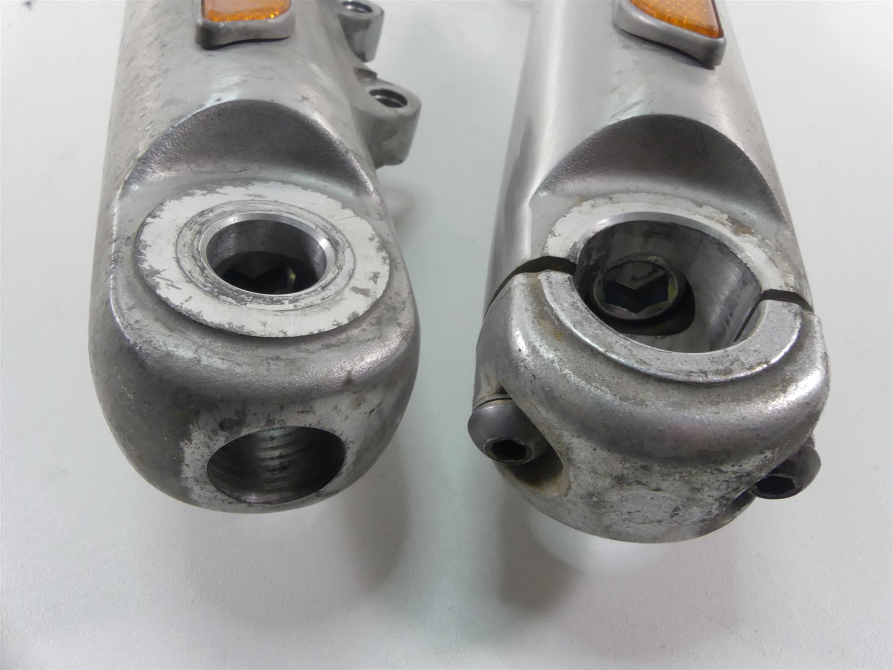 2013 Harley FXDWG Dyna Wide Glide Straight Front Fork Leg Set 49mm 48803-10 {{ shop.shopifyCountryName }} - Mototech271
