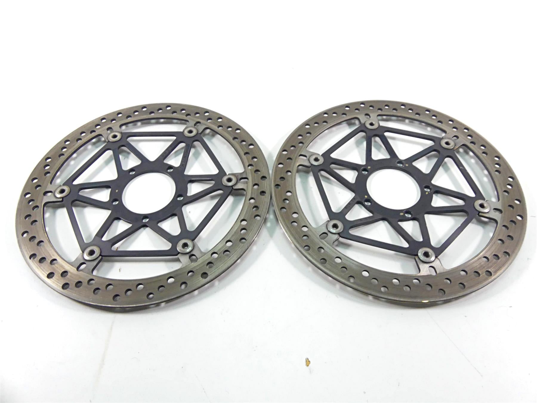 2012 Ducati Panigale 1199S Front Brake Rotor Disc Set 49240901A 49240891A {{ shop.shopifyCountryName }} - Mototech271