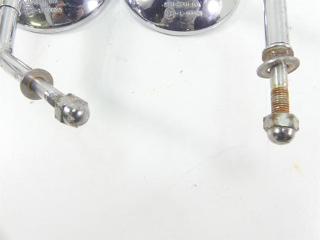 2002 Triumph Bonneville America Round Rear View Mirror Set T2066682 {{ shop.shopifyCountryName }} - Mototech271