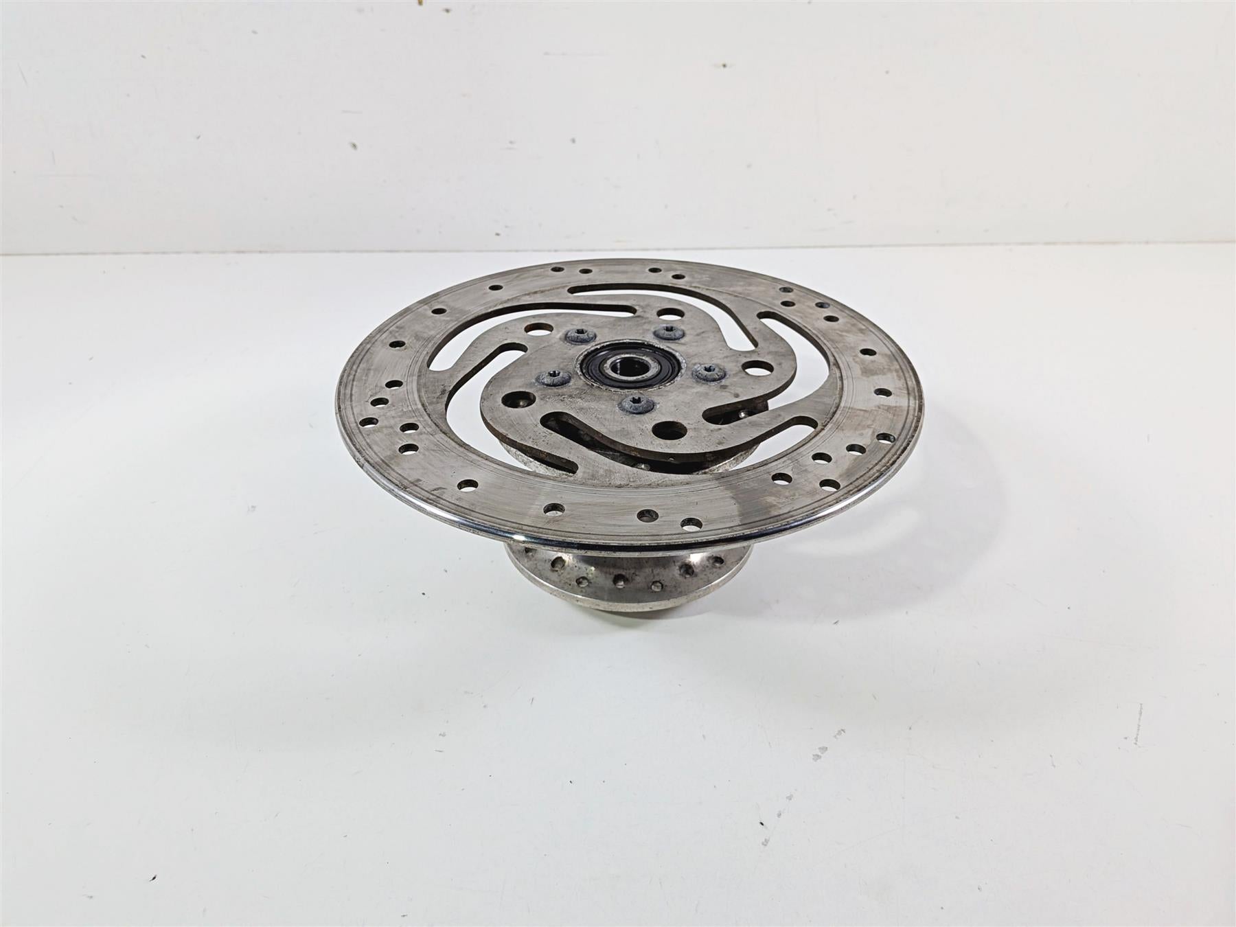 2003 Harley Sportster XL1200 Front Spoke Wheel Hub + Brake Disc Set 43105-05A {{ shop.shopifyCountryName }} - Mototech271