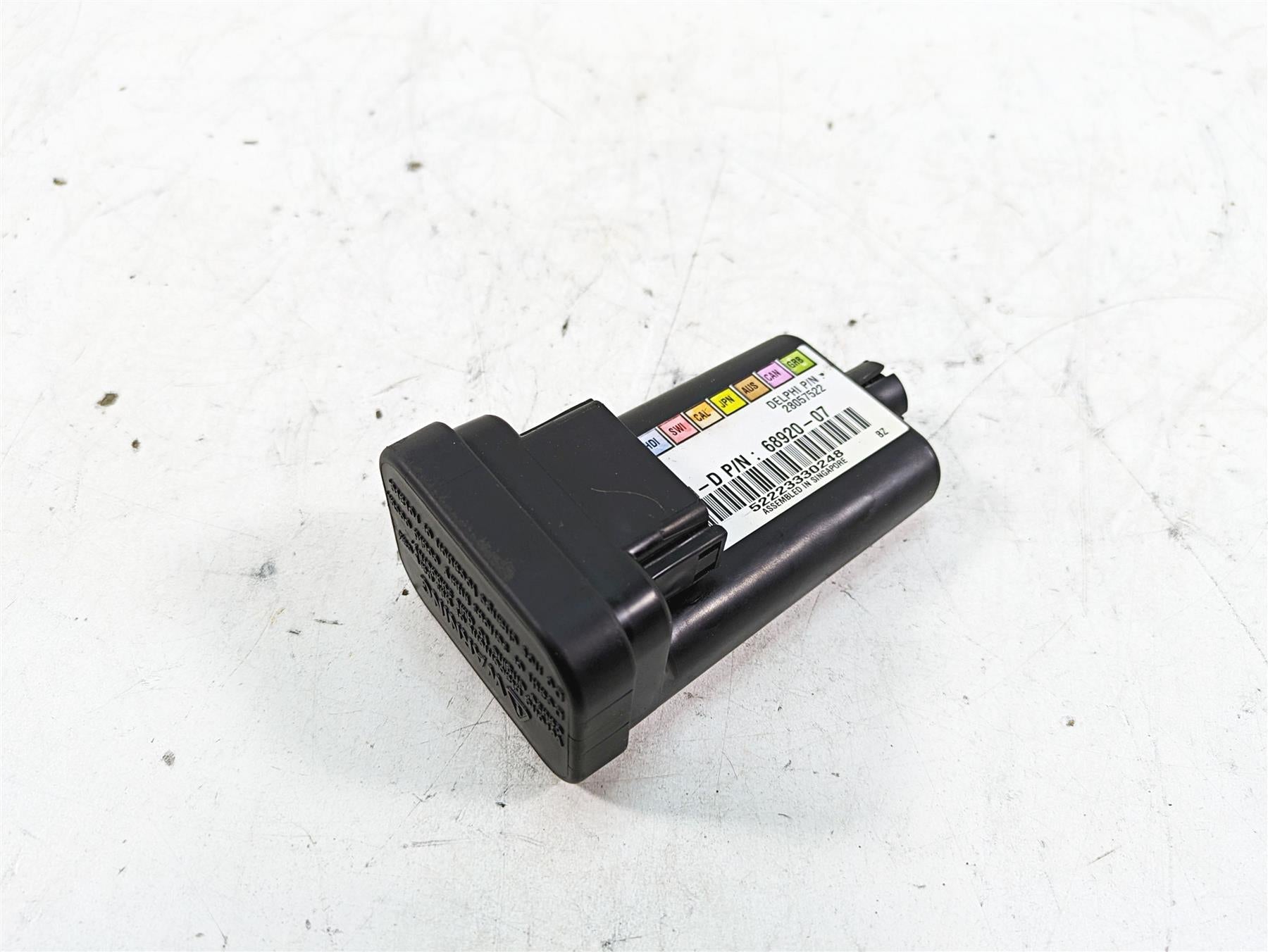 2013 Harley Touring FLHX Street Glide Tsm Turn Signal Flasher Module 68920-07 {{ shop.shopifyCountryName }} - Mototech271