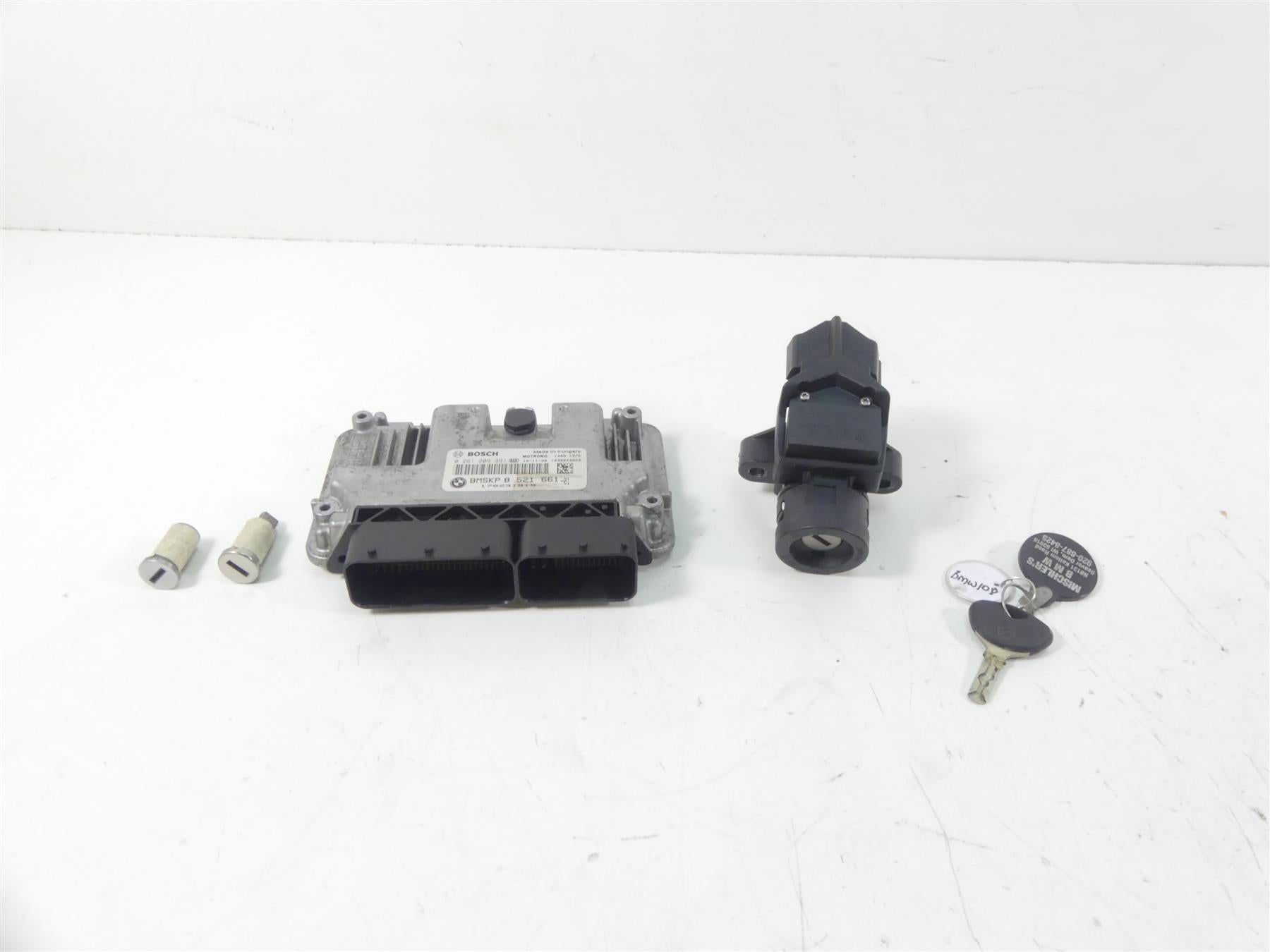 2011 BMW R1200GS K255 Adv Cdi Ecu Ecm Ignition Switch Key Locks Set 13618521661 | Mototech271
