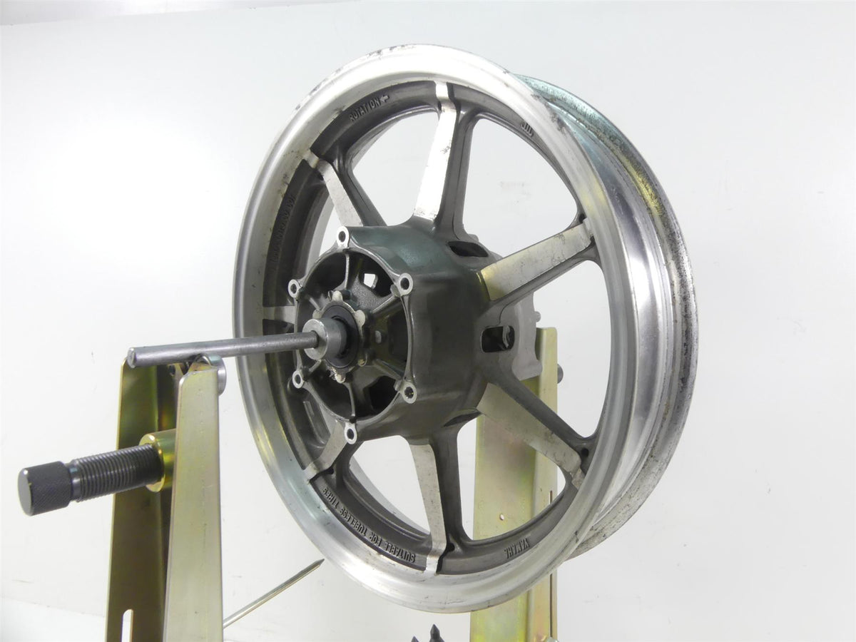 2007 Yamaha XVS1300 V-Star Straight Front Wheel Rim 16x3 5KS-25168-00-MA {{ shop.shopifyCountryName }} - Mototech271