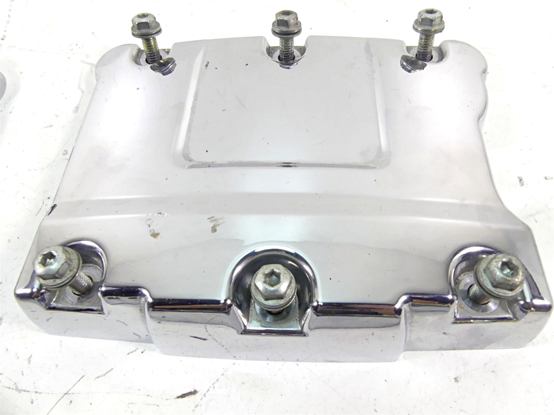 2002 Harley Touring FLHTC Electra Glide Rocker Box Chrome Valve Cover 17543-99 {{ shop.shopifyCountryName }} - Mototech271