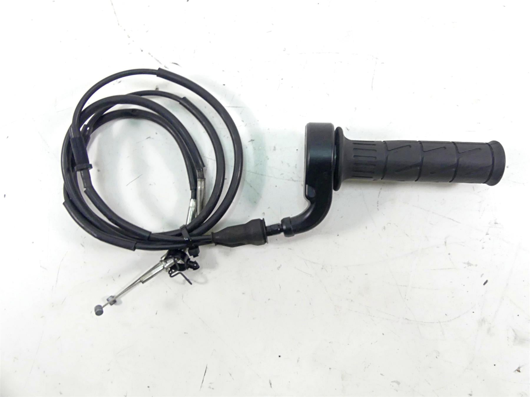 2010 Kawasaki ZX1400 ZX14 R Ninja Throttle Grip & Cables Set 32099-0049 {{ shop.shopifyCountryName }} - Mototech271