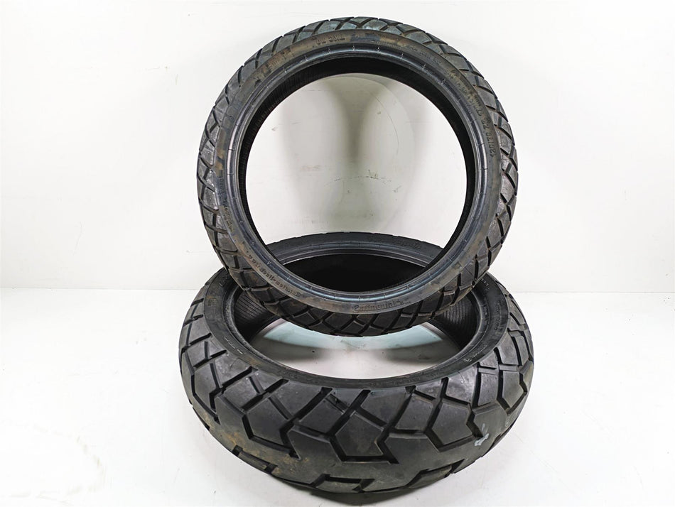Used Front Rear Motorcycle Tire Set Continental TKC 70 120/70R17 180/55R17 -Read {{ shop.shopifyCountryName }} - Mototech271
