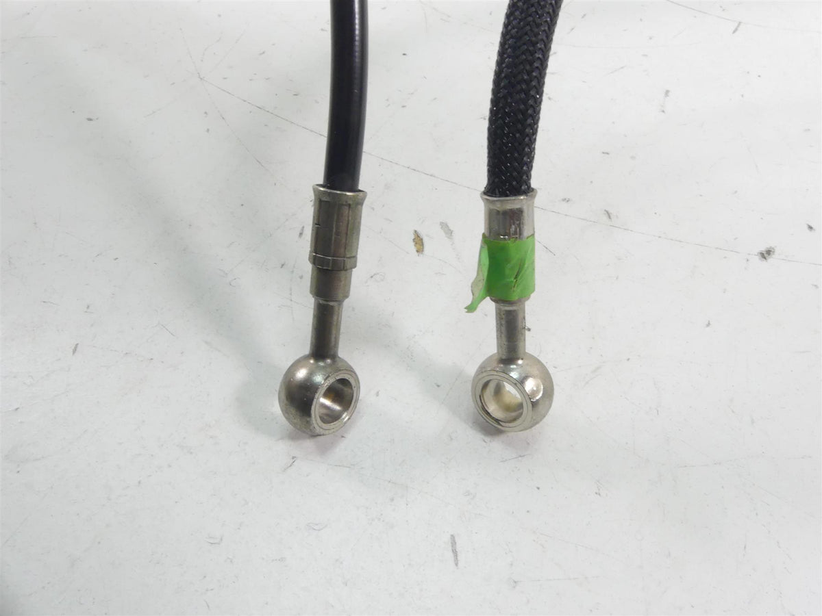 2017 Ducati Monster 1200 S Front Abs Brake Line Hose Set 61810553B 61810531B {{ shop.shopifyCountryName }} - Mototech271