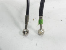 Load image into Gallery viewer, 2017 Ducati Monster 1200 S Front Abs Brake Line Hose Set 61810553B 61810531B
