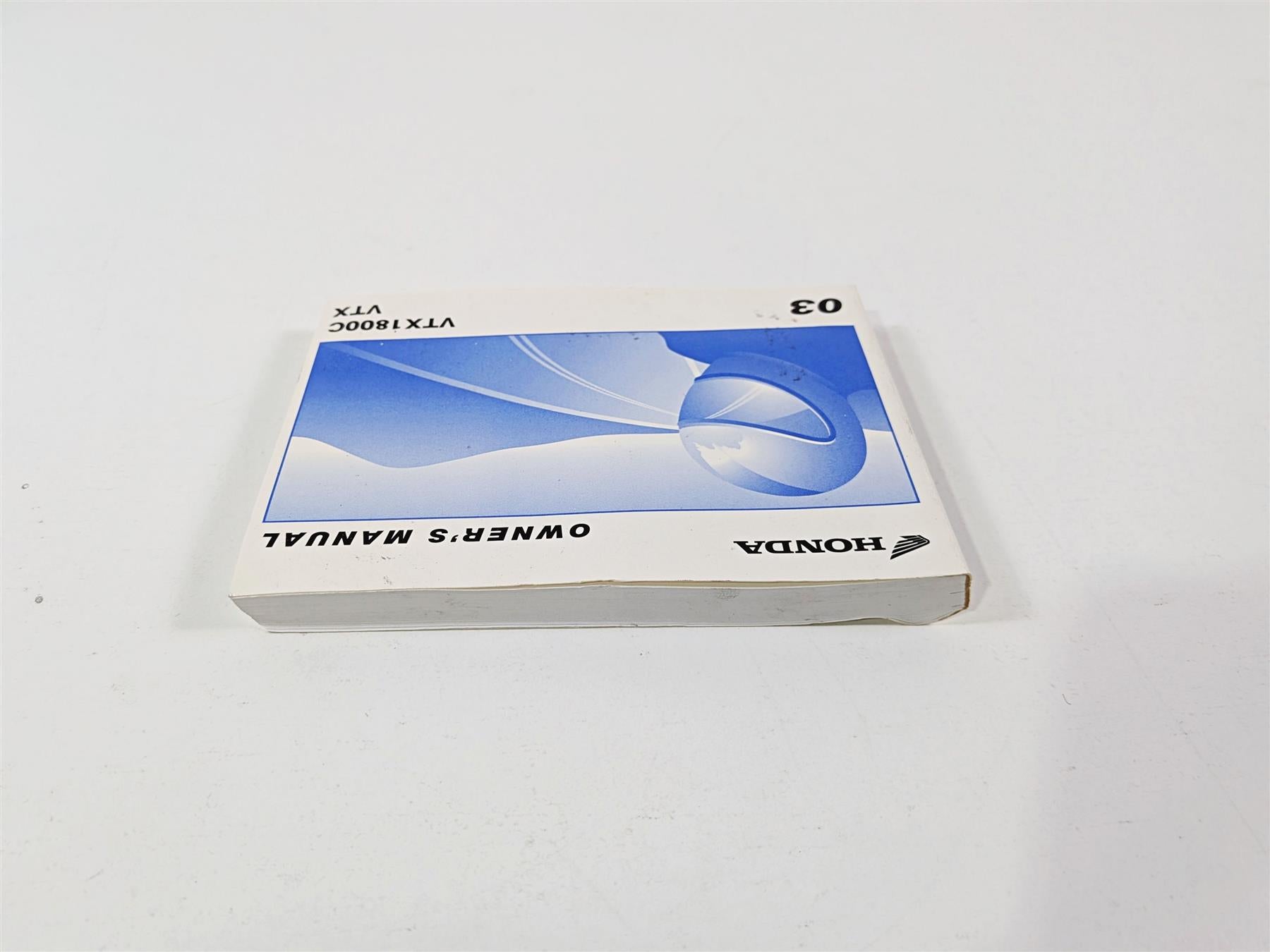 2003 Honda V-Twin VTX1800 C Owners Manual Booklet 00X31-MCH-6100 {{ shop.shopifyCountryName }} - Mototech271