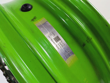2024 Kawasaki EX500 Ninja 40th An. Strght Green Rear Wheel Rim 17x4 41073-0753 {{ shop.shopifyCountryName }} - Mototech271