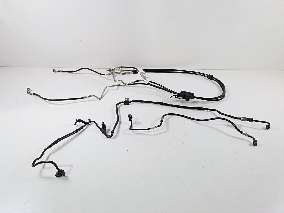 2014 Harley Touring FLHTK Electra Glide Front & Rear Abs Brake Lines 41800544-Mototech271