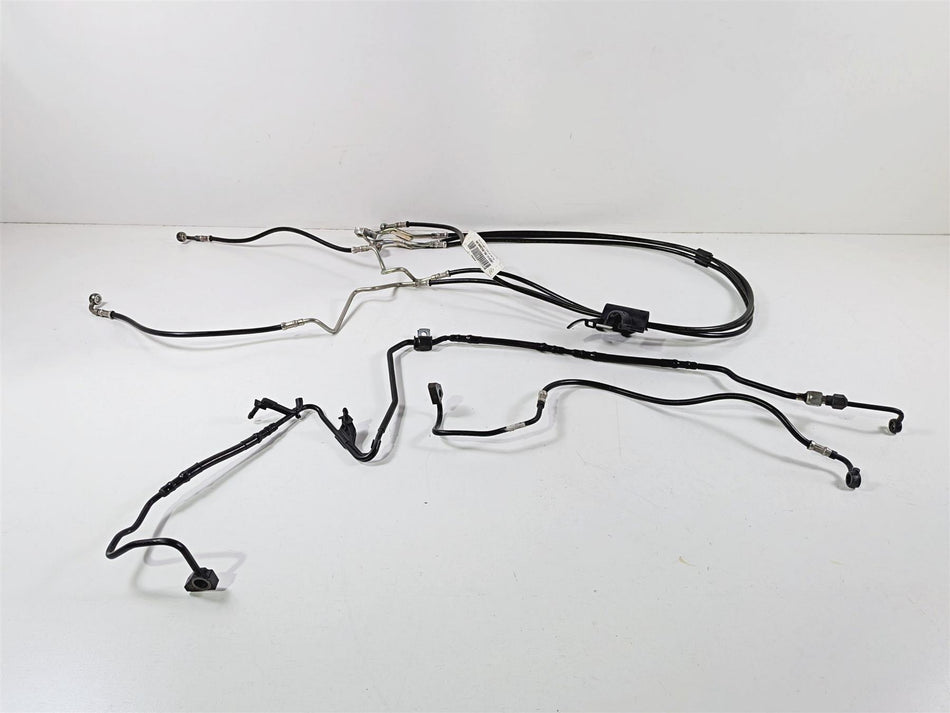 2014 Harley Touring FLHTK Electra Glide Front & Rear Abs Brake Lines 41800544-Mototech271