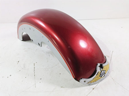2004 Harley Softail FLSTF Fat Boy Front Fender Sierra Red - Bent 59139-00A {{ shop.shopifyCountryName }} - Mototech271