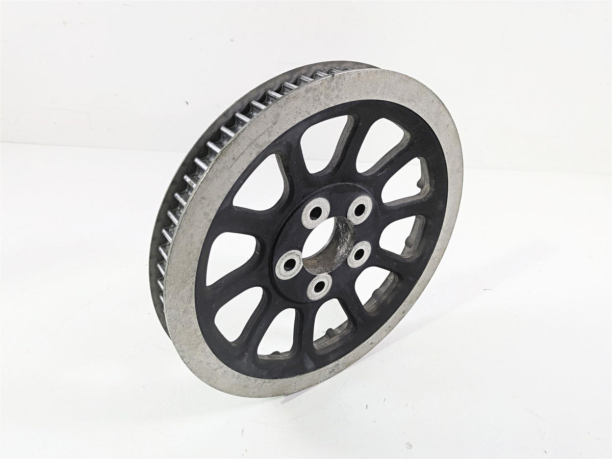 2010 Harley Dyna FXDB Street Bob Rear Drive Belt Sprocket Pulley 66T 1" 40374-07 {{ shop.shopifyCountryName }} - Mototech271