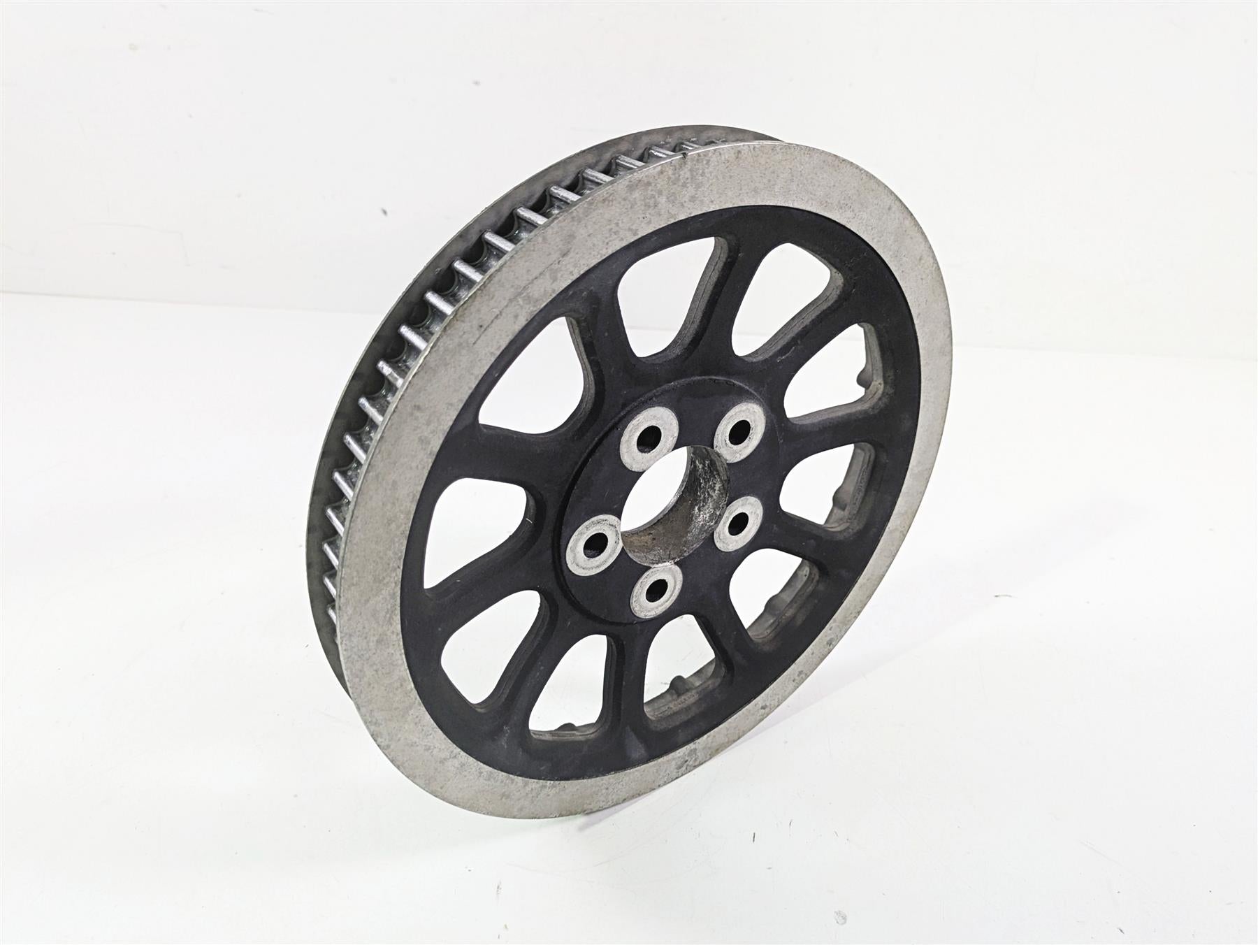 2010 Harley Dyna FXDB Street Bob Rear Drive Belt Sprocket Pulley 66T 1" 40374-07 {{ shop.shopifyCountryName }} - Mototech271