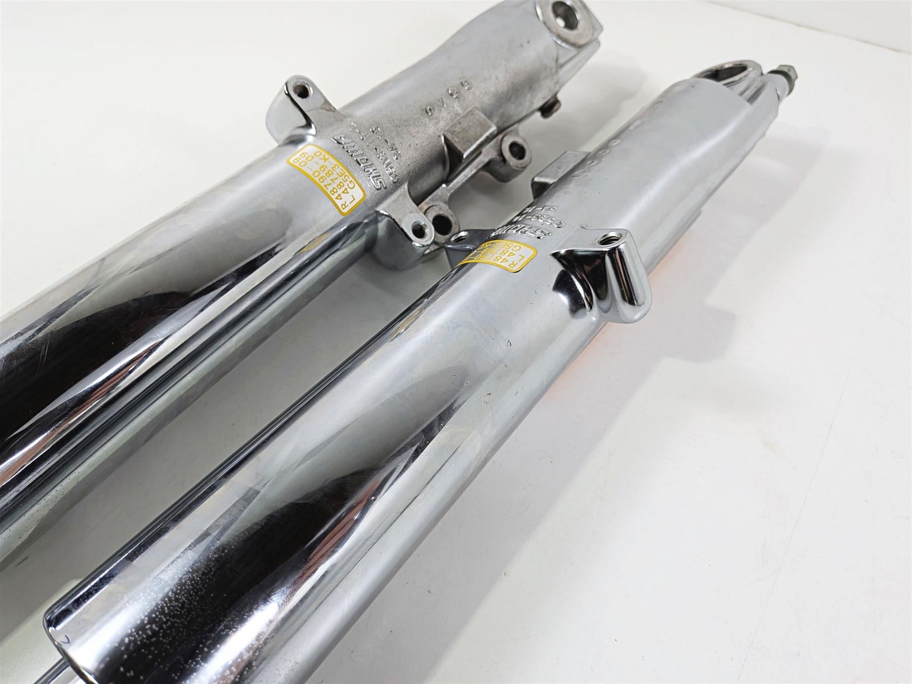 2011 Harley Touring FLHTCU CVO Electra Glide Front Fork Leg Set 41mm 48789-09-Mototech271