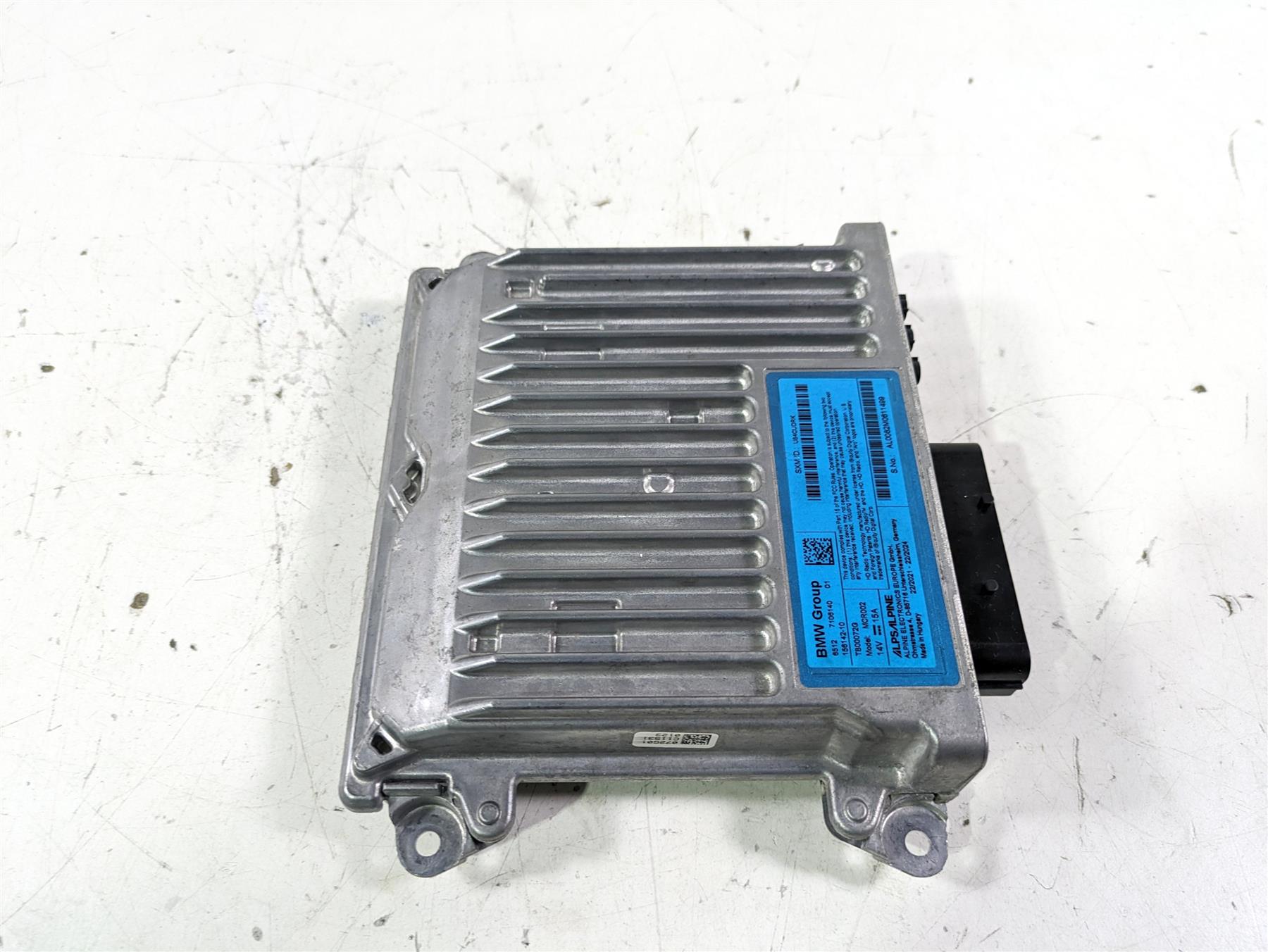 2022 BMW R1250 RT K052 Audio Amp Amplifier Module Unit 65127106140 {{ shop.shopifyCountryName }} - Mototech271