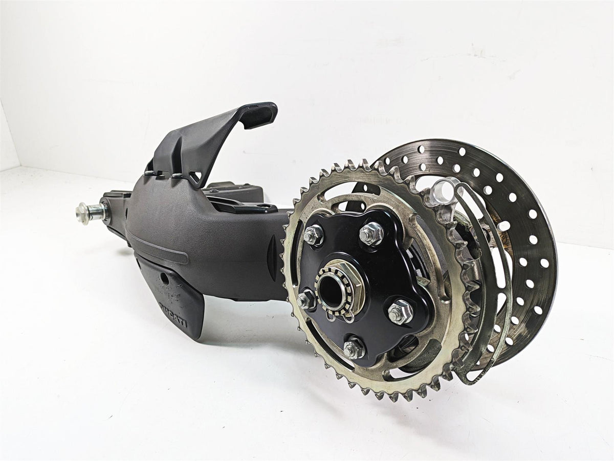 2011 Ducati Hypermotard 1100 Evo SP Rear Swingarm & Axle Assembly 37010331D {{ shop.shopifyCountryName }} - Mototech271