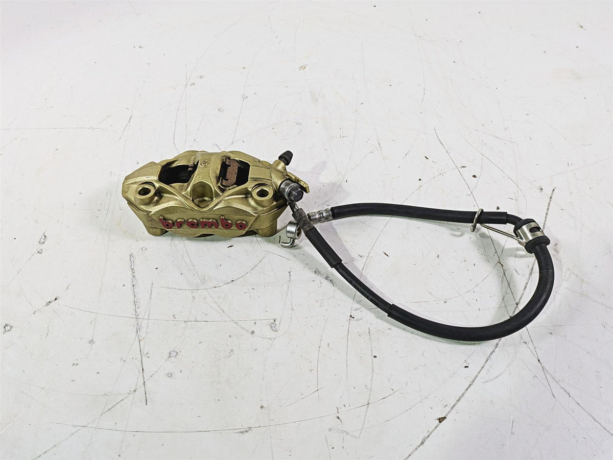 2016 Suzuki GSXR1000 Brembo Right Front Brake Caliper + Line 59100-14J40-999 {{ shop.shopifyCountryName }} - Mototech271