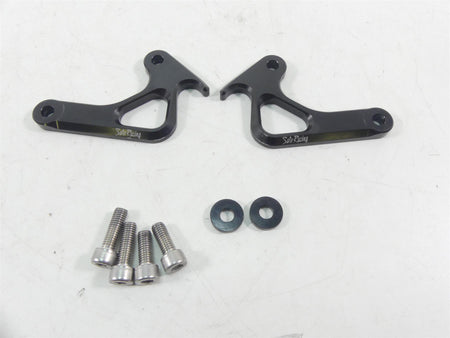 2018 Triumph Street Triple 765RS Sato Racing Race Strap Hook Set T-67513HOOK-BK {{ shop.shopifyCountryName }} - Mototech271