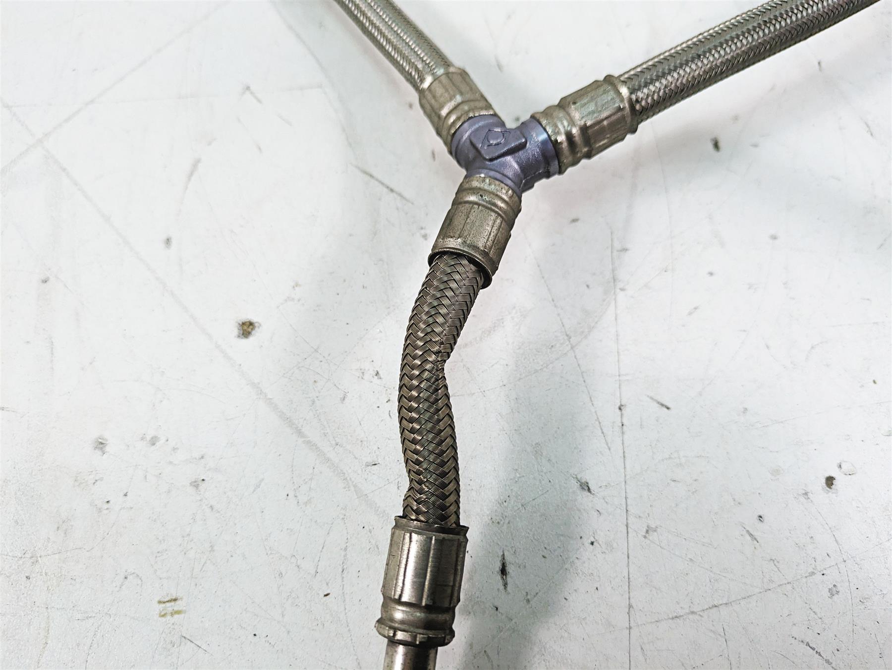 2014 Moto Guzzi California 1400 T Oil Cooler Lines Hoses & Fan Set B063090 {{ shop.shopifyCountryName }} - Mototech271