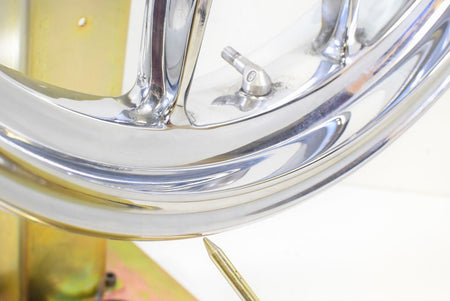 2008 Ducati 848 Straight Chrome Wheel Rim Set 17x3.5 17x5.5 50121161AB 50221341A {{ shop.shopifyCountryName }} - Mototech271