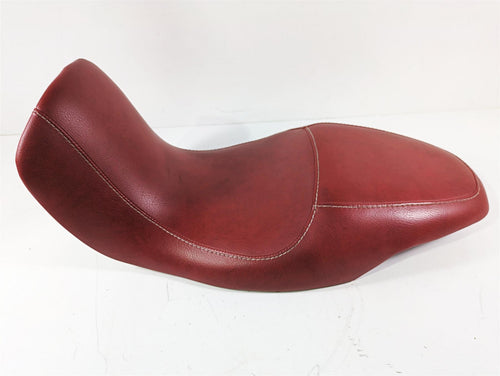 2004 BMW R1150GS R21 Red Dual Seat Saddle With Silver Stitch 7664399 | Mototech271