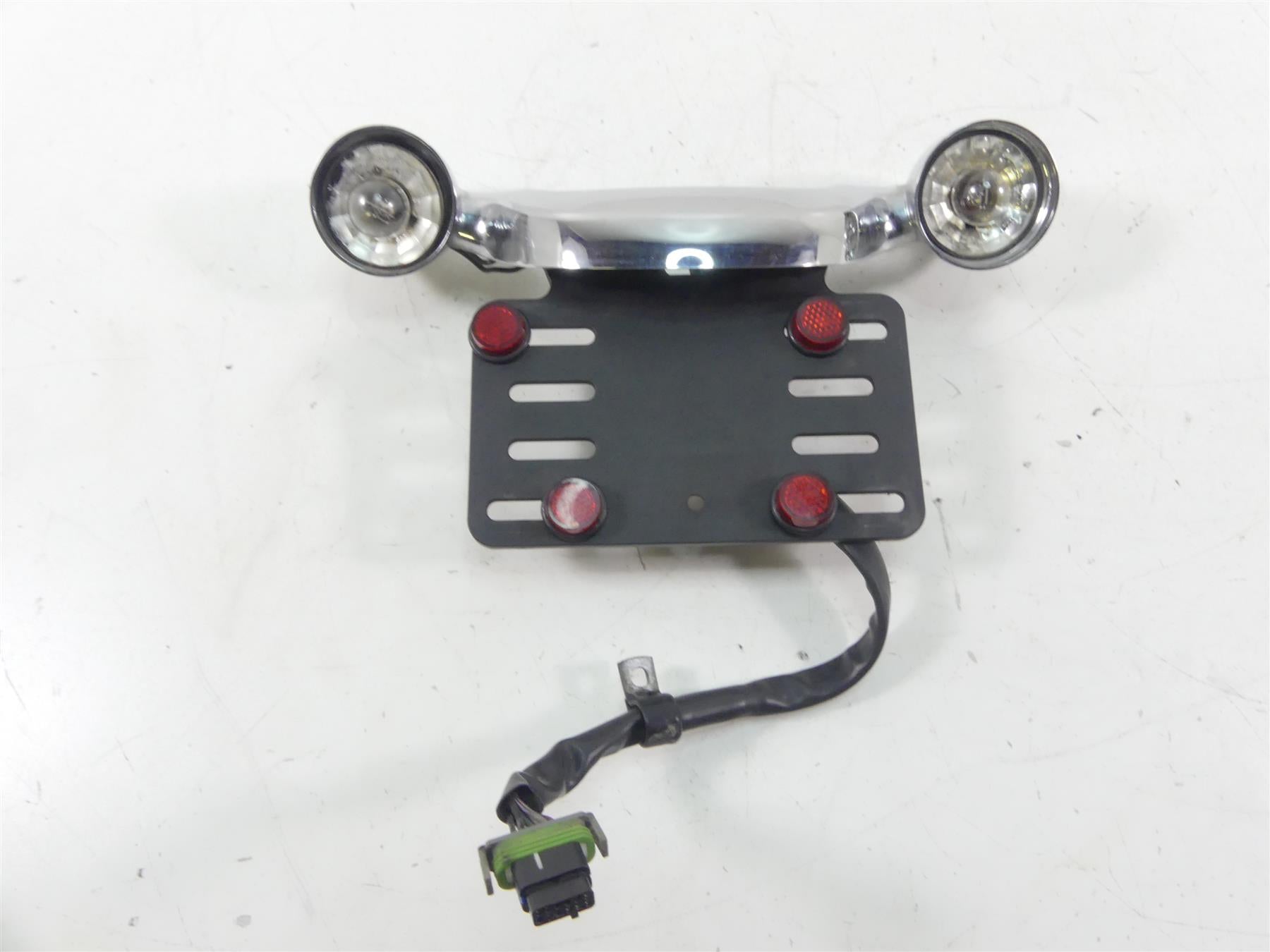 2011 Harley Touring FLTRX Road Glide Rear Blinker Bar Plate Holder Set 68629-05 | Mototech271
