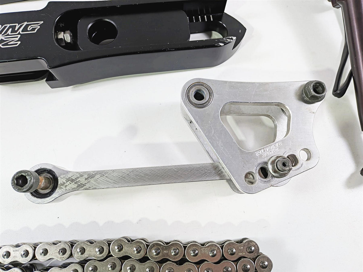 2008 Yamaha YZF R1 RN19 Roaring Toyz Swingarm Extension Set Chain Kickstand {{ shop.shopifyCountryName }} - Mototech271