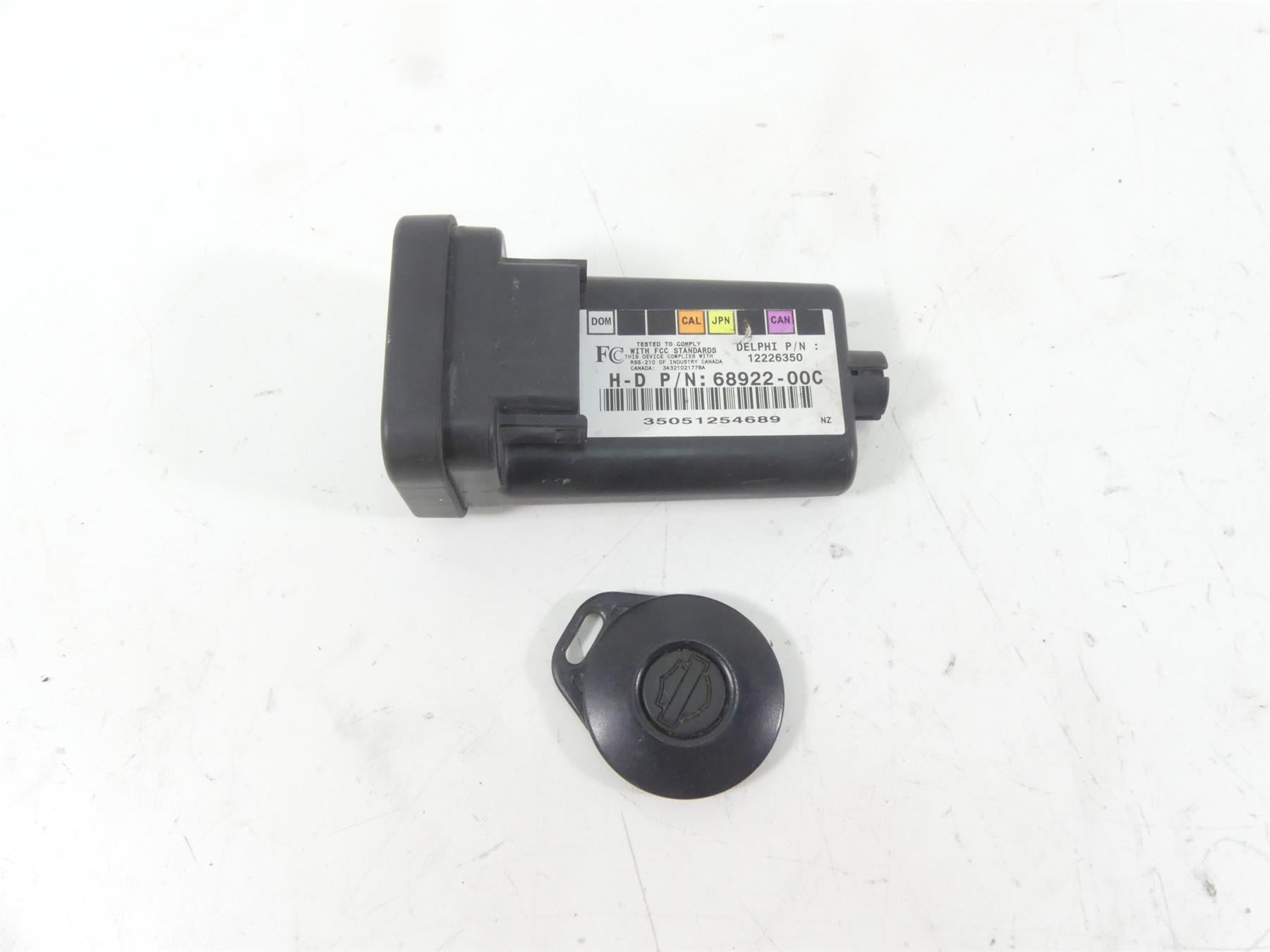 2005 Harley Touring CVO FLHTC SE Electra Glide  Tssm Module + Fob Key 68922-00C | Mototech271