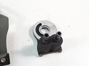 2011 Harley Touring FLTRU Road Glide Oil Cooler Flange Cover Hoses Set 63083-11A | Mototech271