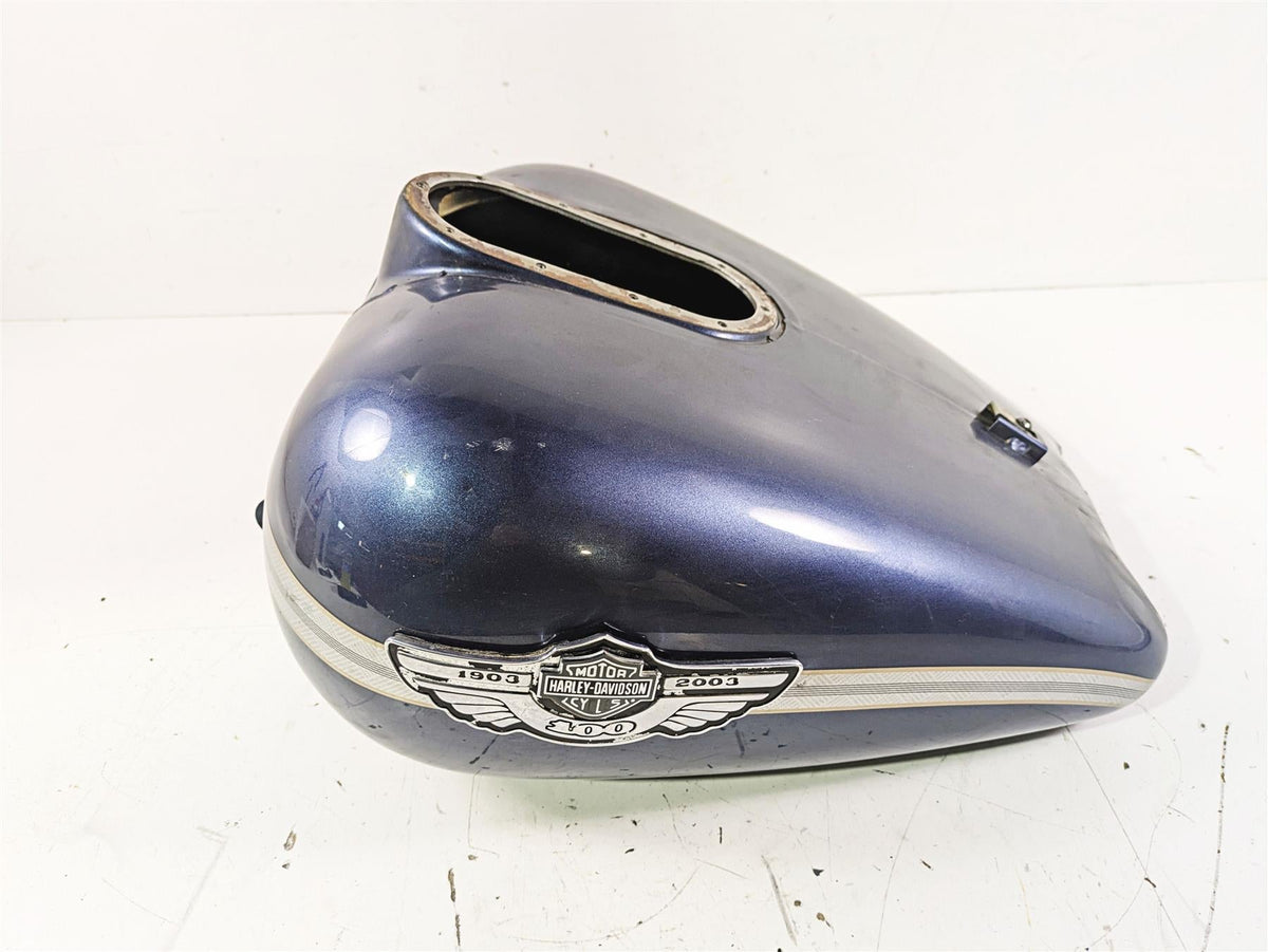 2003 Harley Touring FLHTCUI E-Glide 100th Fuel Tank Gunmetal Pearl Read 61356-03 {{ shop.shopifyCountryName }} - Mototech271