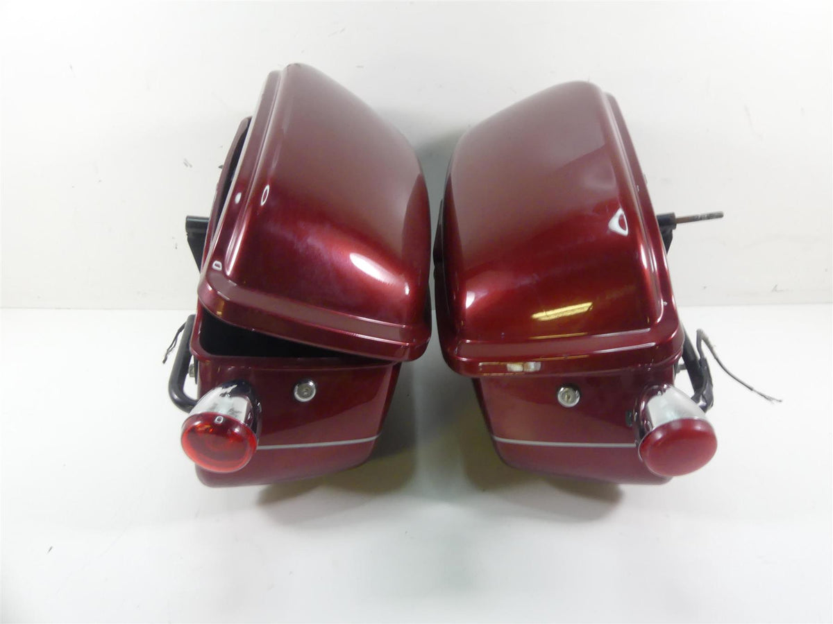 2006 Harley Sportster XL1200 Custom Saddlebag Saddle Bag Case Set -Read {{ shop.shopifyCountryName }} - Mototech271